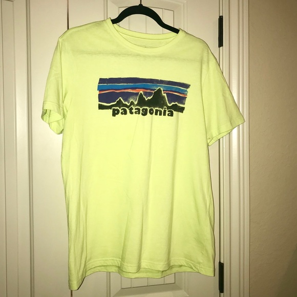 yellow patagonia shirt womens